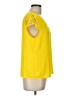 Shein Yellow Short Sleeve Blouse Size L - photo 4