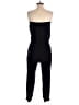 Sunday Best 100% Rayon Solid Black Jumpsuit Size S - photo 2