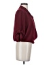 Philosophy Burgundy Red 3/4 Sleeve Blouse Size 1Estimated - photo 4