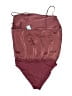 Kaileigh 100% Polyester Burgundy Bodysuit Size XL - photo 2