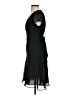 Ann Taylor LOFT 100% Polyester Chevron-herringbone Black Cocktail Dress Size 2 - photo 5