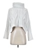 Moon & Madison 100% Polyester Silver Turtleneck Sweater Size S - photo 1