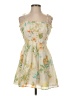 Forever 21 Tropical Yellow Cocktail Dress Size S - photo 1