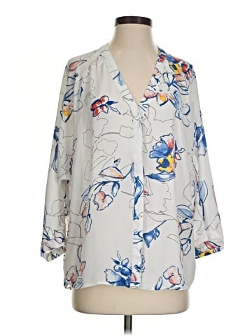 Gibson Latimer 3/4 Sleeve Blouse (view 1)
