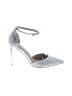 Steve Madden Silver Heels Size 8 - photo 1