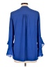 Vince Camuto 100% Polyester Blue 3/4 Sleeve Blouse Size M - photo 2