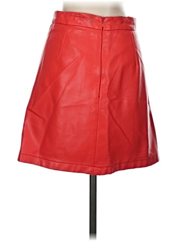 French Connection Faux Leather Skirt (view 2)