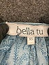 Bella 100% Viscose Teal 3/4 Sleeve Blouse Size XS - photo 7