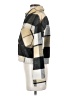 Topshop Plaid Gray Ivory Jacket Size 0 - 2 - photo 5