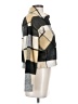 Topshop Plaid Gray Ivory Jacket Size 0 - 2 - photo 4