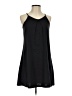 Unbranded Solid Black Casual Dress Size S - photo 1