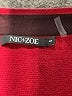 Nic + Zoe Burgundy Pullover Sweater Size S - photo 7