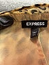 Express 100% Polyester Brown Long Sleeve Blouse Size XXS - photo 7