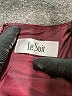 Le Suit Solid Burgundy Cocktail Dress Size 6 - photo 7