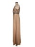 BHLDN 100% Polyester Tan Cocktail Dress Size 6 - photo 5
