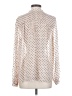Ted Baker London 100% Polyester Polka Dots Ivory Long Sleeve Blouse Size 4 (1) - photo 2