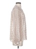 Ted Baker London 100% Polyester Polka Dots Ivory Long Sleeve Blouse Size 4 (1) - photo 4