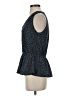 Banana Republic Blue Sleeveless Blouse Size XS - photo 5