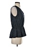 Banana Republic Blue Sleeveless Blouse Size XS - photo 4