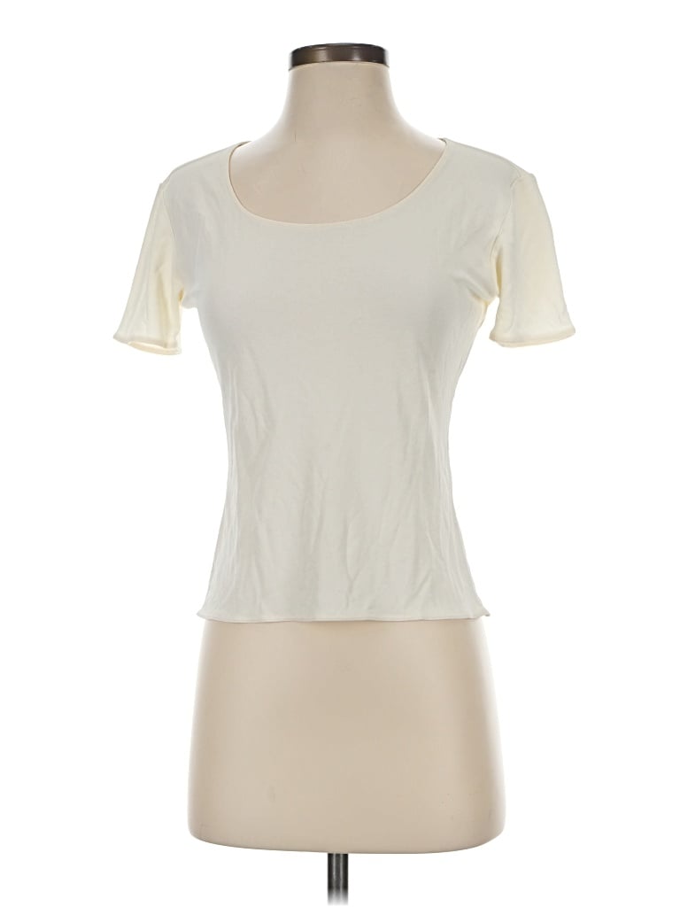 Pre-owned Missoni Short Sleeve T-shirt In Ivory