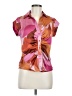 DR2 100% Polyester Pink Short Sleeve Blouse One size - photo 1
