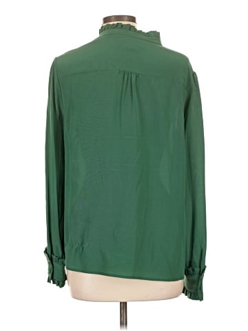 Boden Long Sleeve Silk Top (view 2)