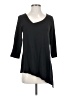 Blue Sky Black 3/4 Sleeve Top Size S - photo 1