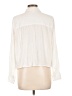 H&M 100% Viscose Ivory White Long Sleeve Blouse Size 10 - photo 2