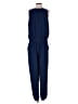 CAbi 100% Polyester Solid Blue Jumpsuit Size M - photo 2