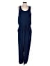 CAbi 100% Polyester Solid Blue Jumpsuit Size M - photo 1