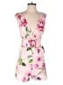 Express 100% Polyester Floral Pink Romper Size XS - photo 1