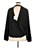 Lush 100% Polyester Black 3/4 Sleeve Blouse Size XL - photo 2