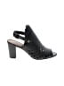 Tesori Black Sandals Size 7 1/2 - photo 1