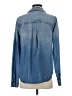 Splendid 100% Lyocell Blue Long Sleeve Button-Down Shirt Size S - photo 2