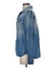 Splendid 100% Lyocell Blue Long Sleeve Button-Down Shirt Size S - photo 5