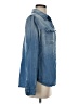 Splendid 100% Lyocell Blue Long Sleeve Button-Down Shirt Size S - photo 4