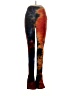 Shein Tie-dye Orange Casual Pants Size 4 - photo 1