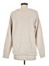 Cupcakes & Cashmere 100% Polyester Solid Ivory Pullover Sweater Size M - photo 2