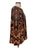 Chico's Paisley Brown Long Sleeve Blouse Size Lg (2) - photo 4