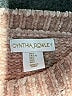 Cynthia Rowley TJX 100% Polyester Tweed Pink Pullover Sweater Size L - photo 7