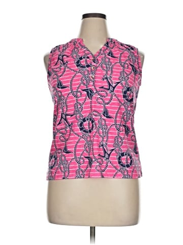 Caribbean Joe Sleeveless Blouse (view 1)