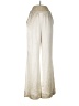 Something Navy Solid Ivory Casual Pants Size M - photo 1