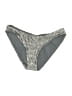 Becca Chevron-herringbone Gray Swimsuit Bottoms Size S - photo 1