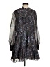 Buddy Love 100% Polyester Paisley Gray Casual Dress Size XS - photo 1