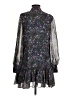 Buddy Love 100% Polyester Paisley Gray Casual Dress Size XS - photo 2