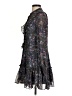 Buddy Love 100% Polyester Paisley Gray Casual Dress Size XS - photo 5