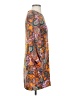 Code x Mode 100% Polyester Paisley Orange Casual Dress Size S - photo 4