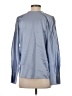 Vince. 100% Silk Blue Long Sleeve Silk Top Size XS - photo 2