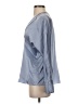 Vince. 100% Silk Blue Long Sleeve Silk Top Size XS - photo 5