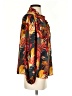 Sunny Leigh 100% Polyester Tropical Orange 3/4 Sleeve Blouse Size S - photo 4